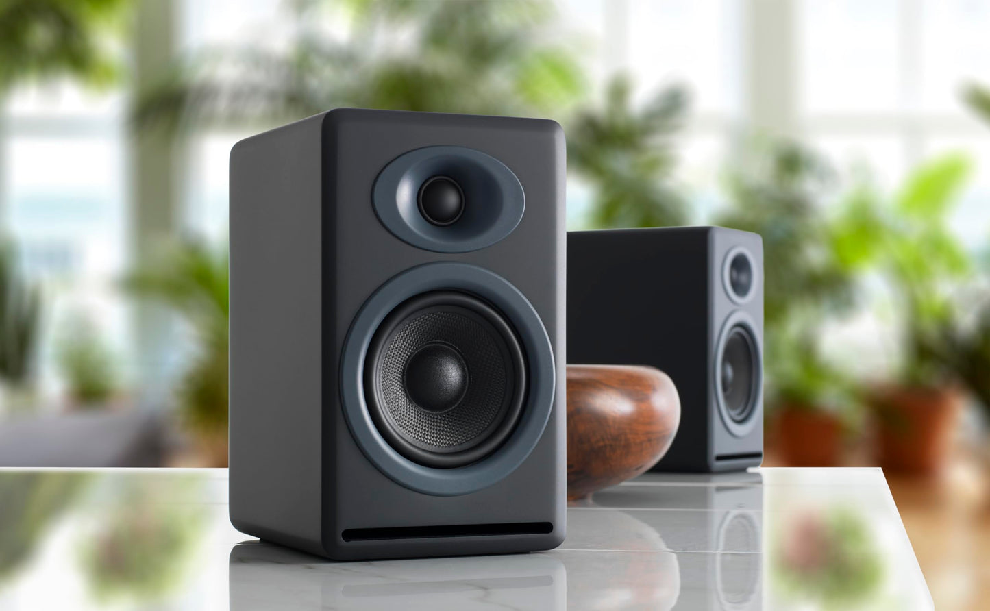 Audioengine P4 Premium Passive Bookshelf Speaker -Black