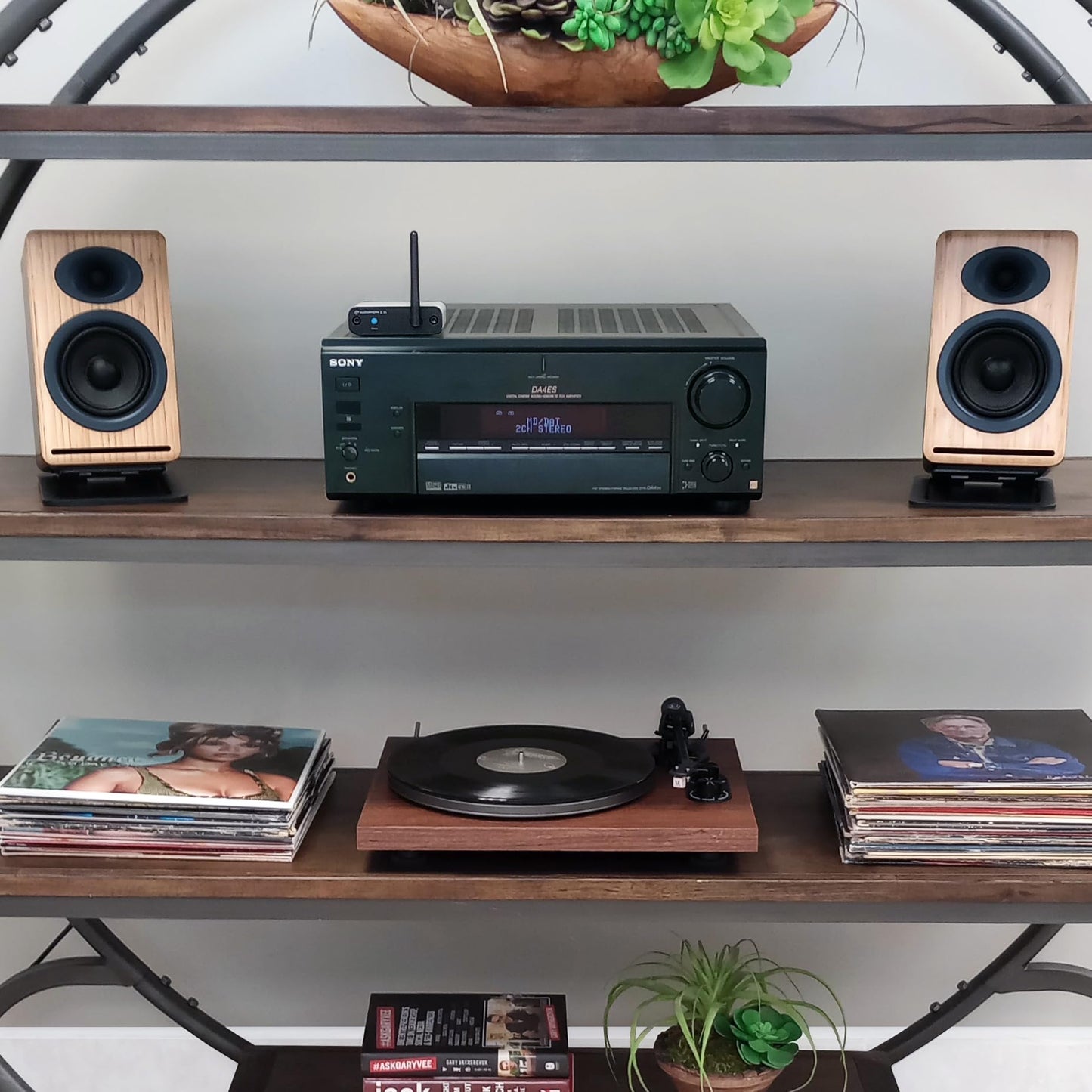 Audioengine B-Fi Multiroom Music Streamer | Hi-Fi Low Latency Wi-Fi Audio Receiver, Wireless Audio Adapter for Speakers, AV Receiver, Stereo Amp, Airplay, DLNA, HD Streaming, Phone, Tablet, Computer