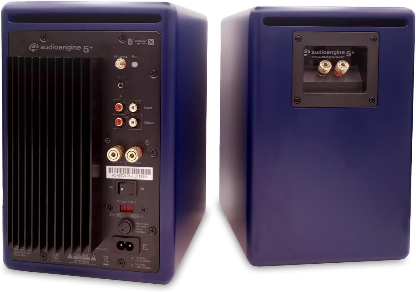 Audioengine A5+ Wireless Bluetooth Speakers, 150W, Bookshelf Design, Home Theater System