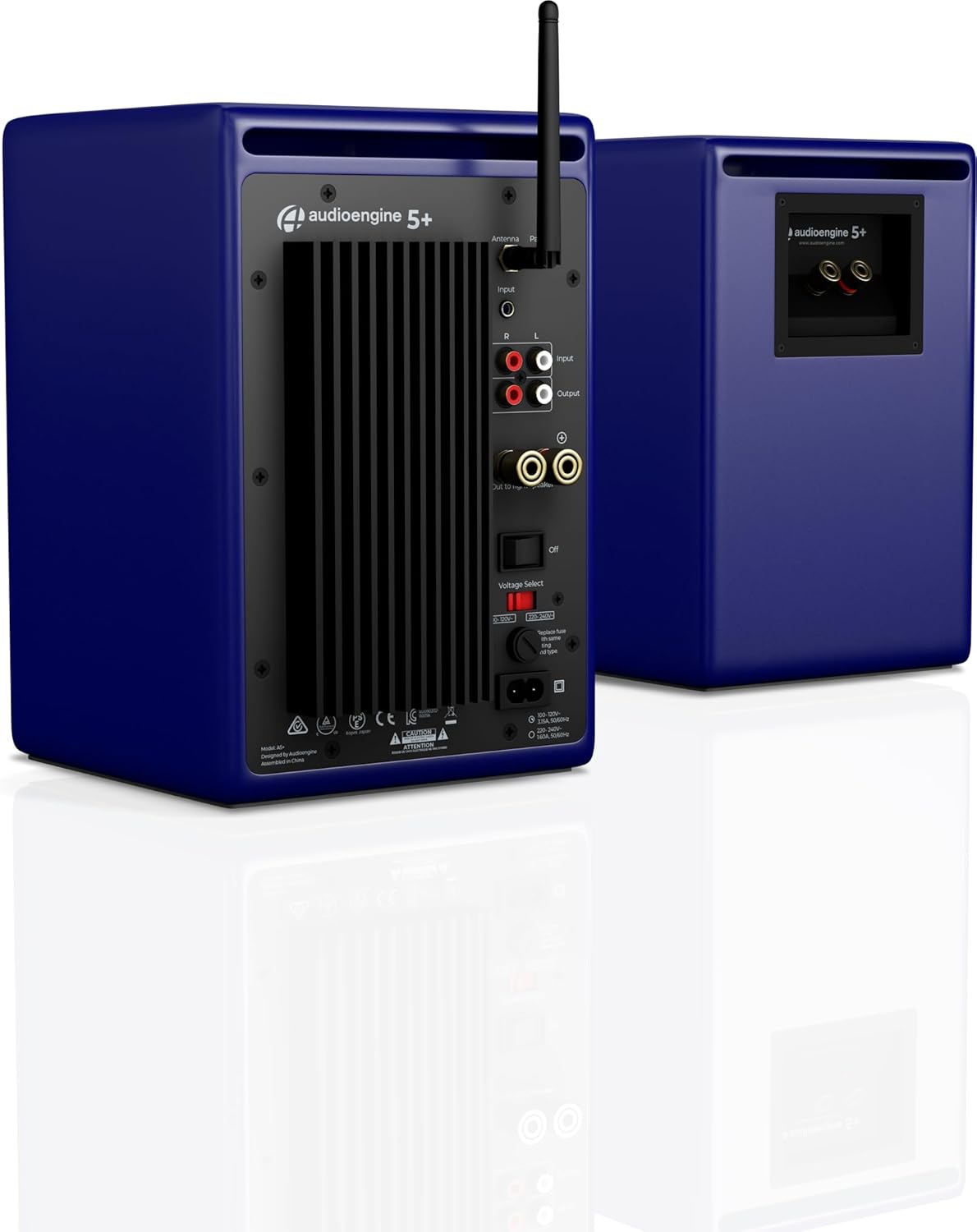 Audioengine A5+ Wireless Bluetooth Speakers, 150W, Bookshelf Design, Home Theater System