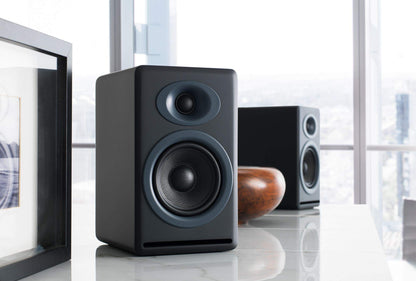 Audioengine P4 Premium Passive Bookshelf Speaker -Black